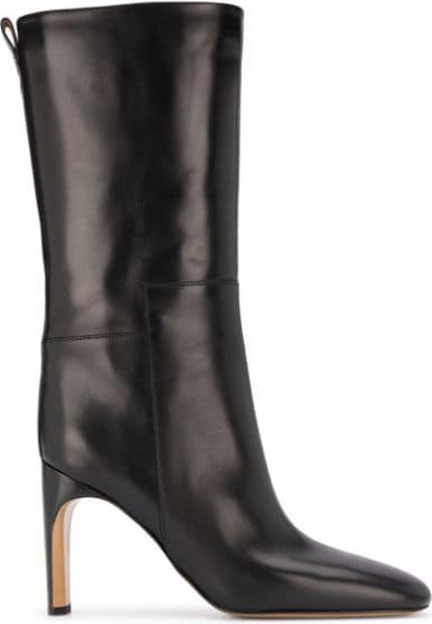 Jil Sander - Block-heel pull-on boots