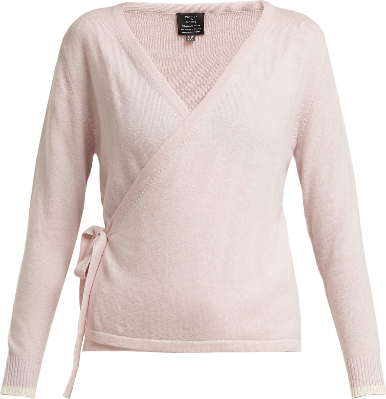 Pepper & Mayne Cashmere wrap cardigan