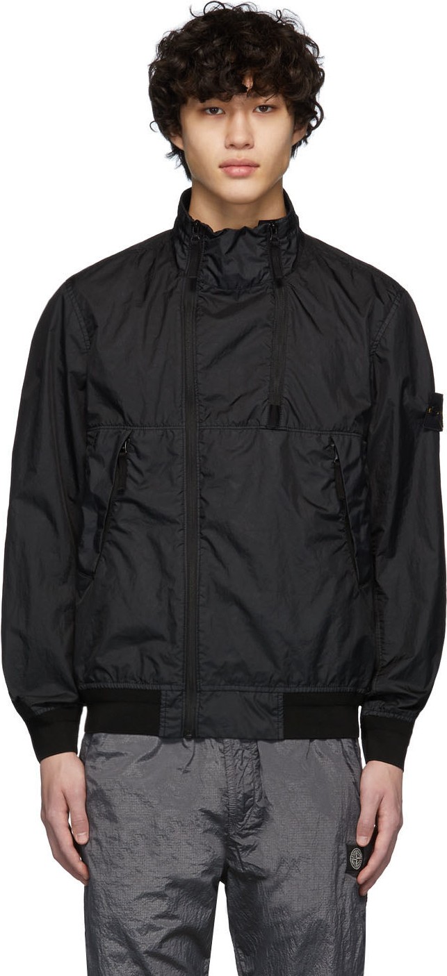 Stone Island Black Membrana 3L TC Jacket