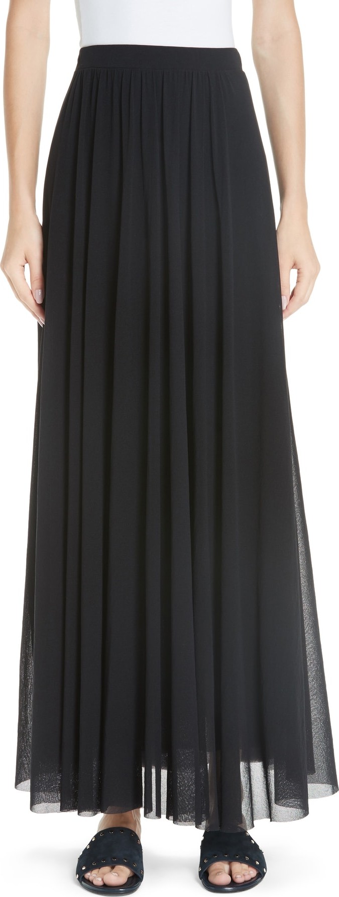 Fuzzi Tulle Maxi Skirt