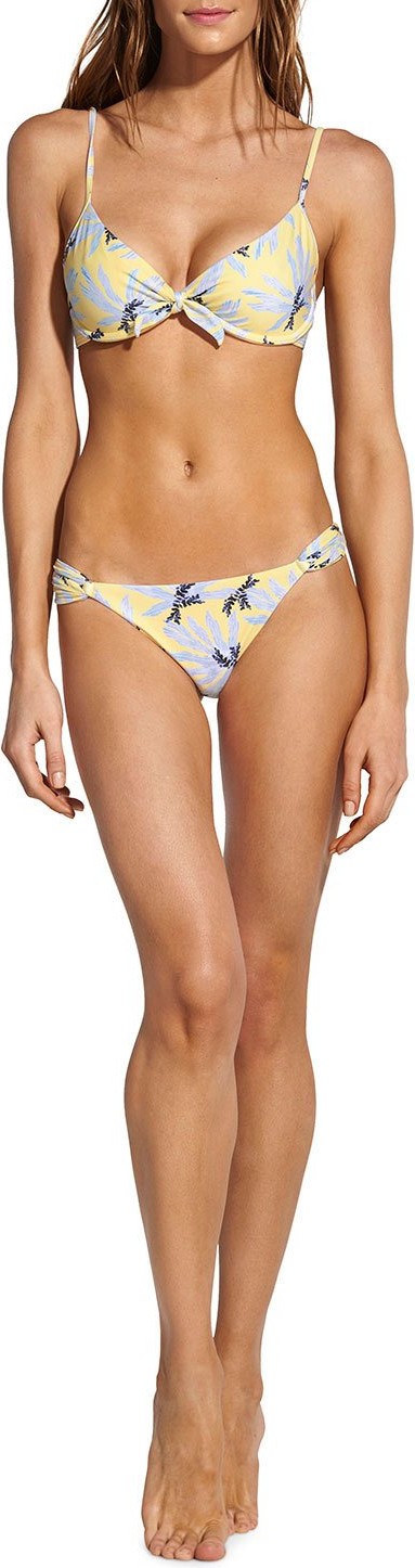 ViX Swimwear Lily Printed Hipster Bikini Bottom
