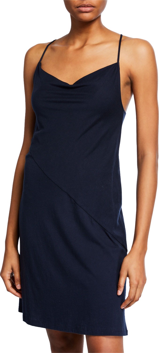 SKIN Kiersten Bias-Cut Chemise