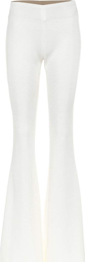 Galvan Flared jersey pants