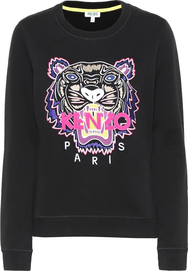 KENZO Tiger Logo cotton sweatshirt