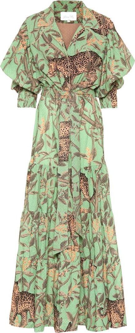 Johanna Ortiz Majestic Safari silk dress