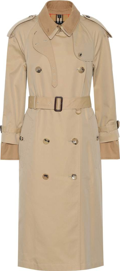 Burberry London England Cotton gabardine trench coat