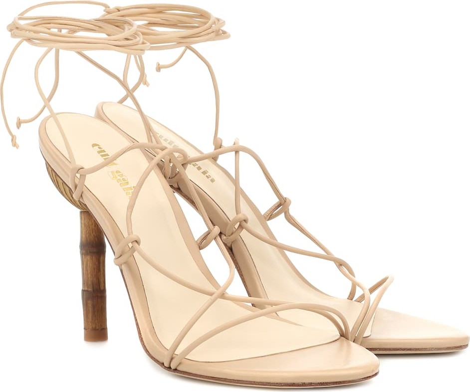 Cult Gaia Soleil leather sandals