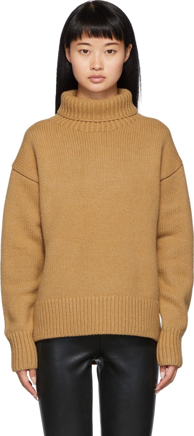 Rag & Bone Tan Lunet Turtleneck