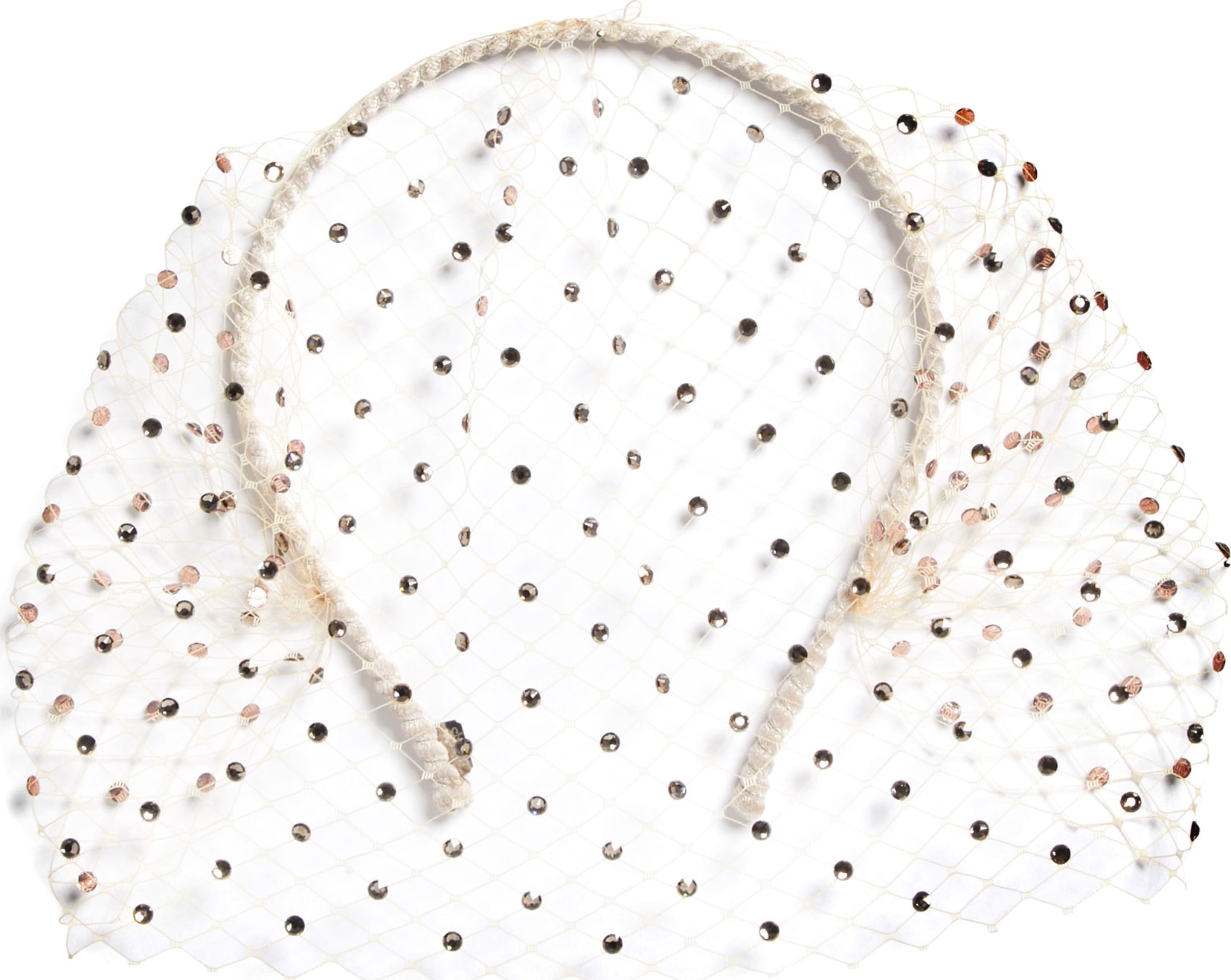 Gigi Burris Clara Swarovski Crystal Veil