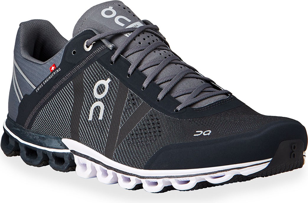 On Men's Cloudflow Knit Running Sneakers