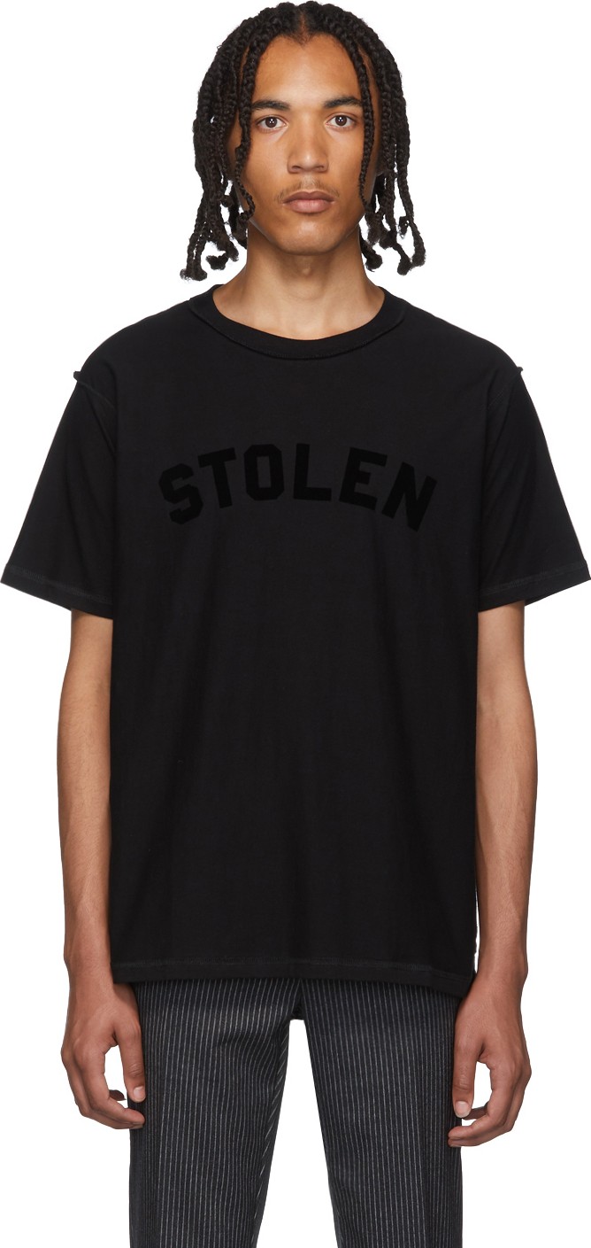 Stolen Girlfriends Club Black 'Gun Club' T-Shirt