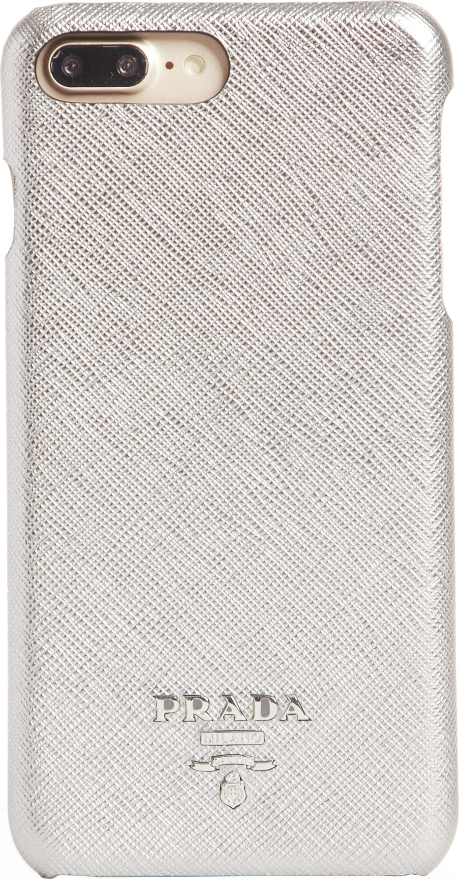 Prada Saffiano Metal Oro iPhone 7/8 Plus Case
