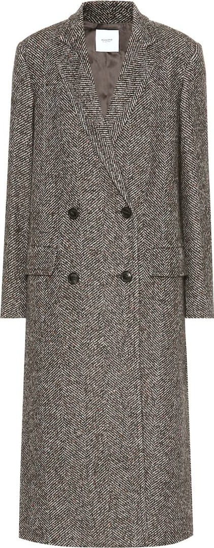 Agnona Wool and alpaca-blend coat