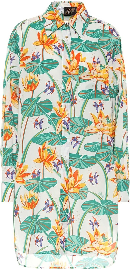 LOEWE Paula's Ibiza printed cotton shirt