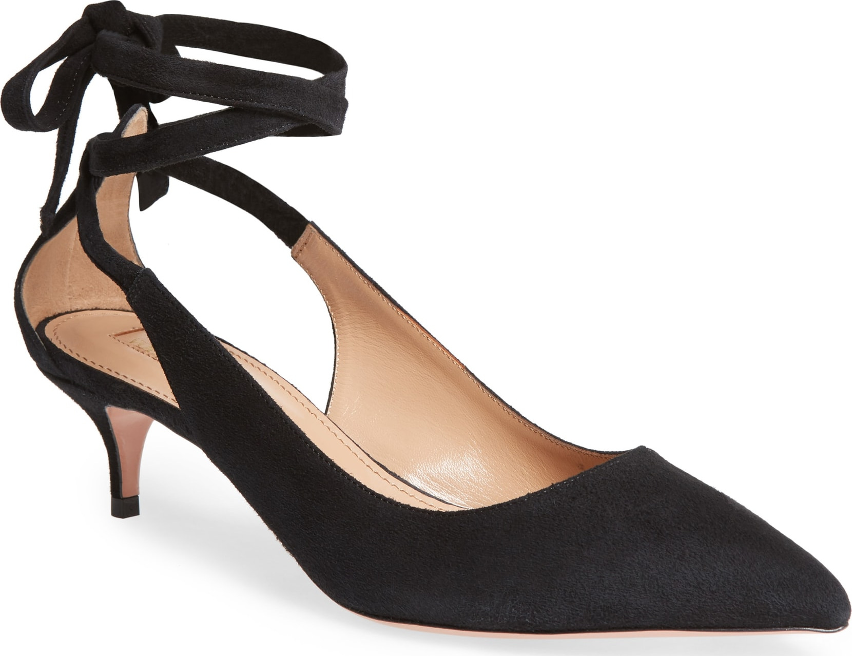 Aquazzura Milano Ankle Wrap Pump