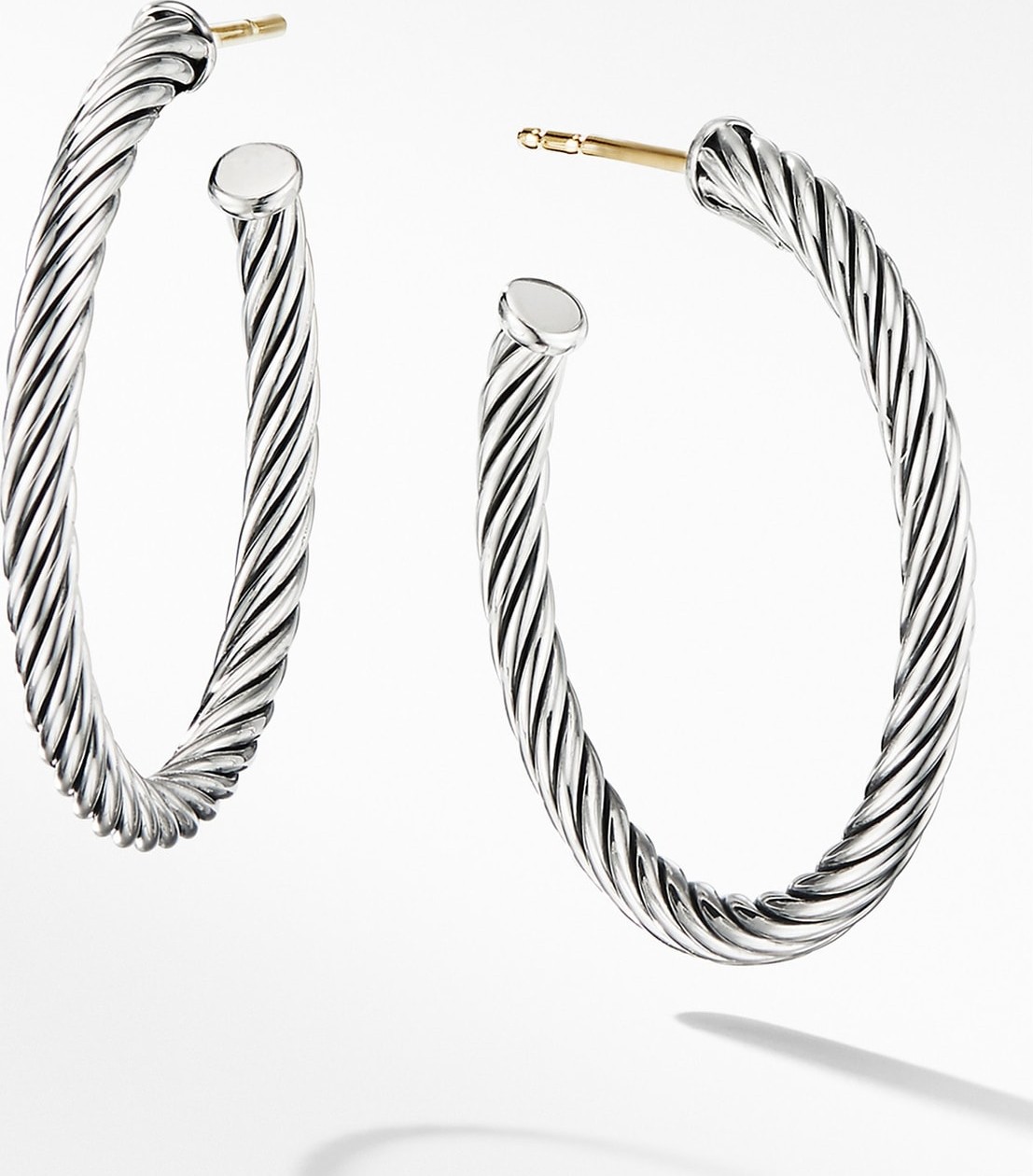 David Yurman Cable Loop Hoop Earrings