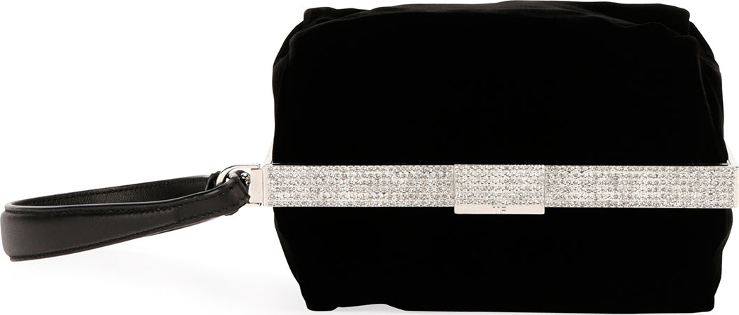 TOM FORD Embellished Velvet Evening Pouch Bag