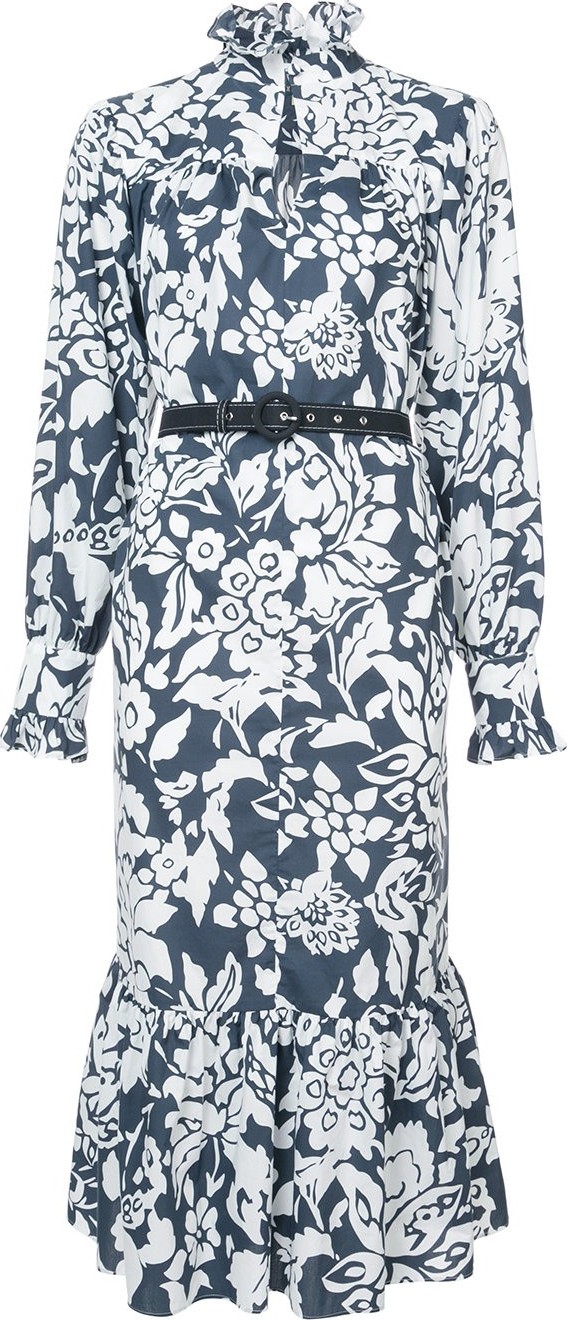 Alexachung printed belted dress