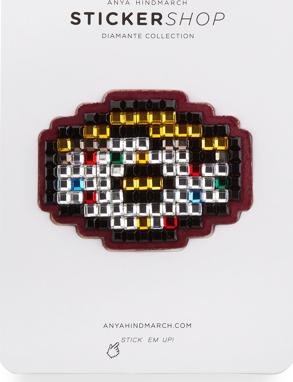 Anya Hindmarch Doughnut Crystal Sticker for Handbag, Multi