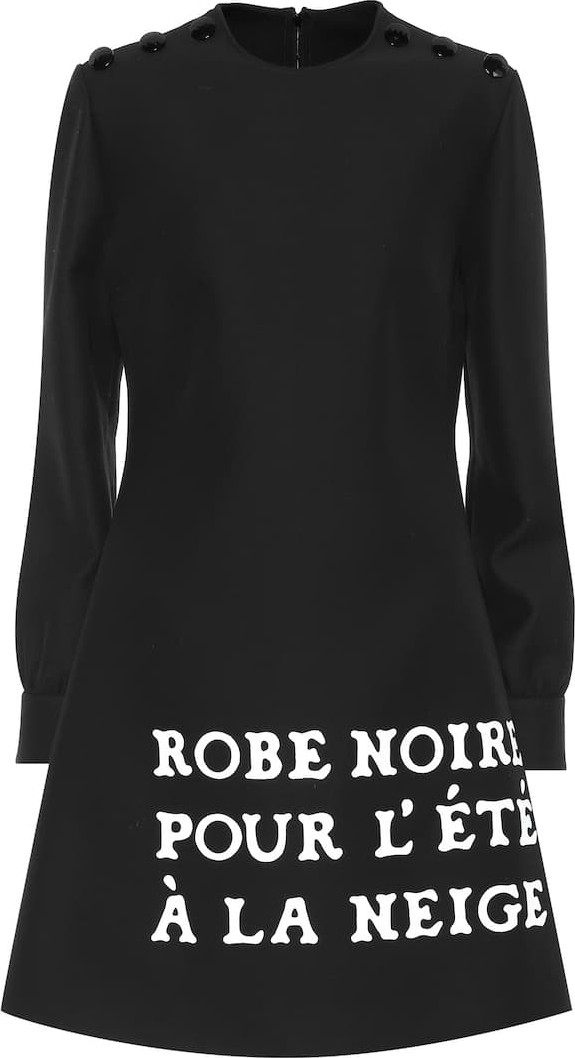 Gucci Wool and silk dress