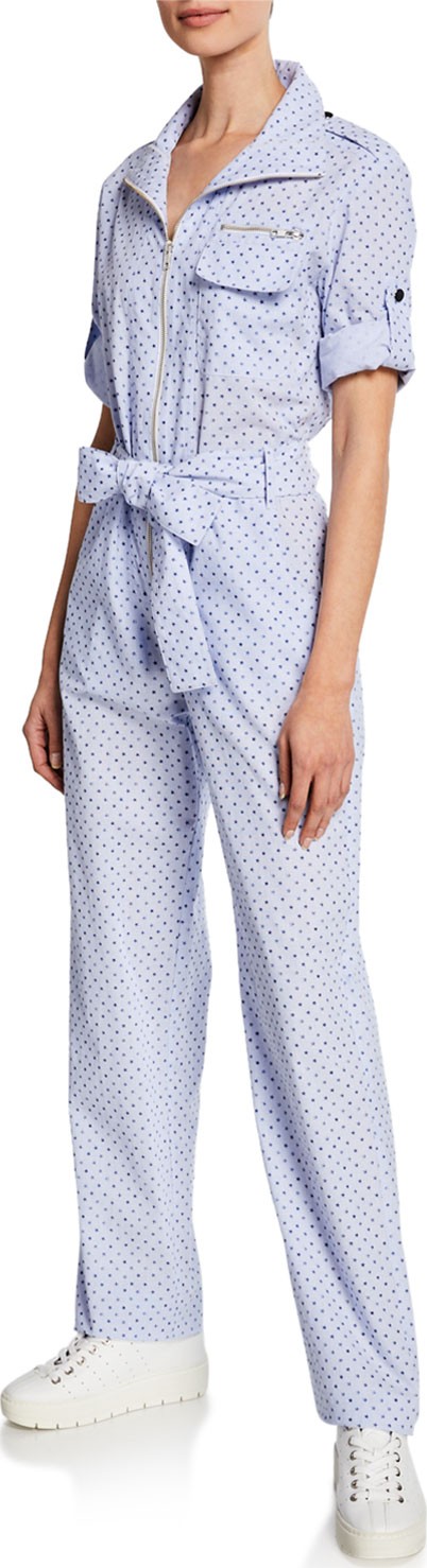 Carolina Ritzler Benjamin Rolled-Leg Jumpsuit