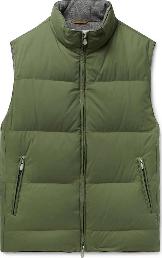 Brunello Cucinelli Quilted Nylon Down Gilet