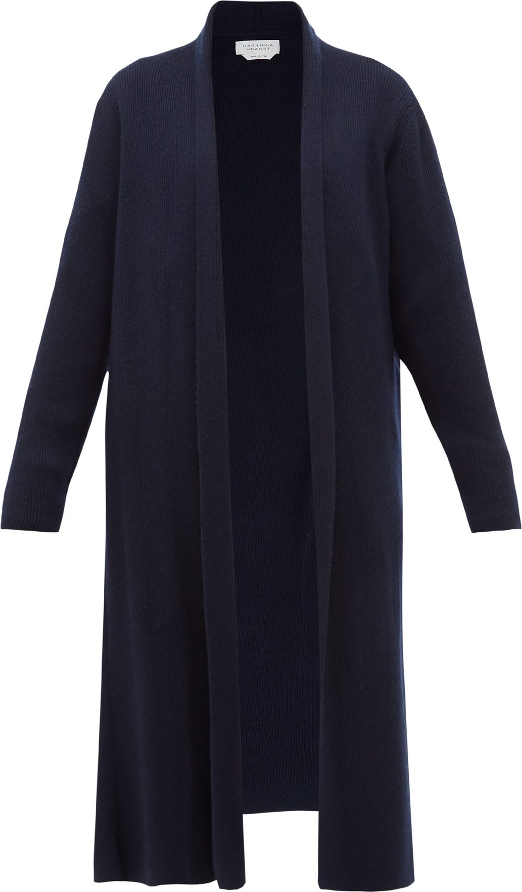 Gabriela Hearst Llorona ribbed-cashmere cardigan