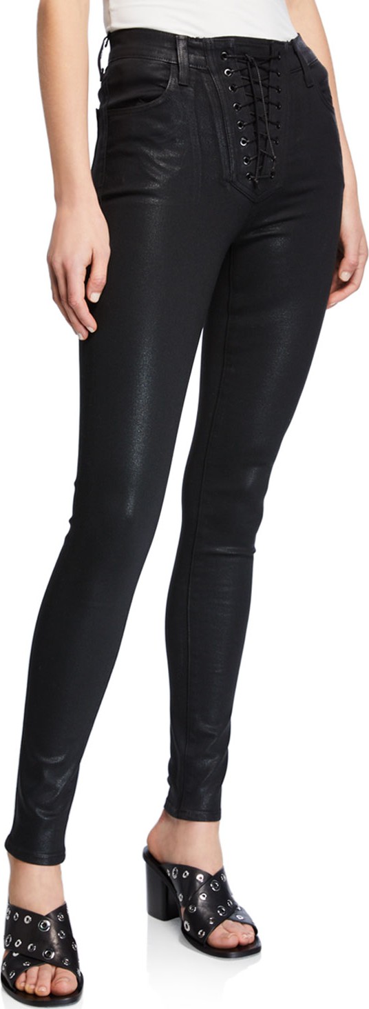 J BRAND High-Rise Skinny Ankle Jeans