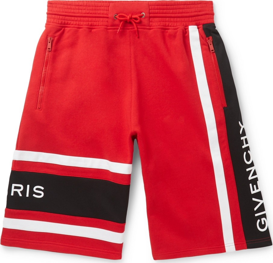 Givenchy Loopback Cotton-Jersey Shorts