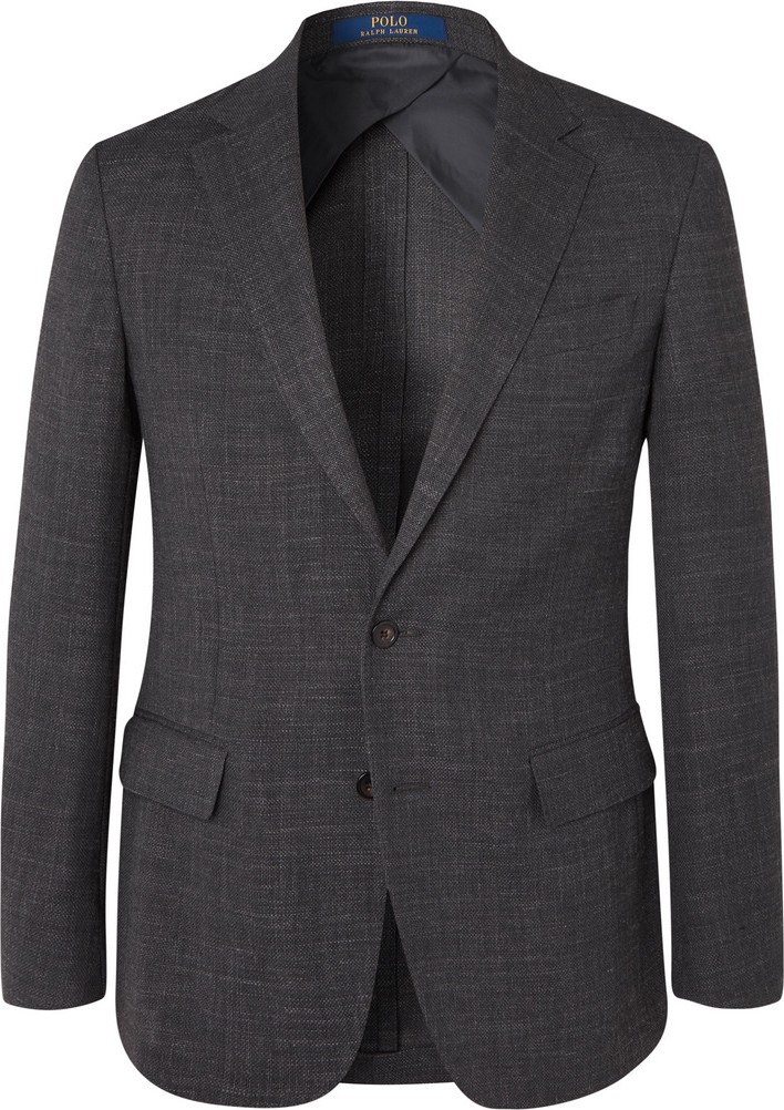 Polo Ralph Lauren Charcoal Morgan Woven Blazer