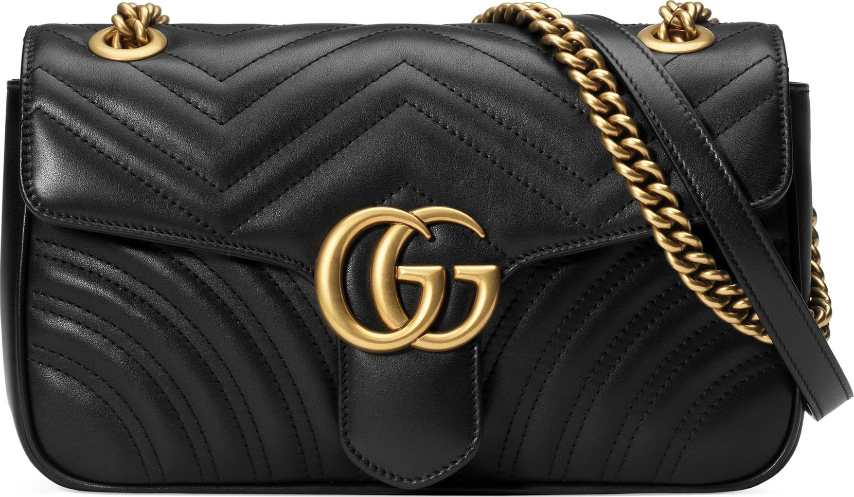 Gucci Small GG Marmont 2.0 Matelassé Leather Shoulder Bag