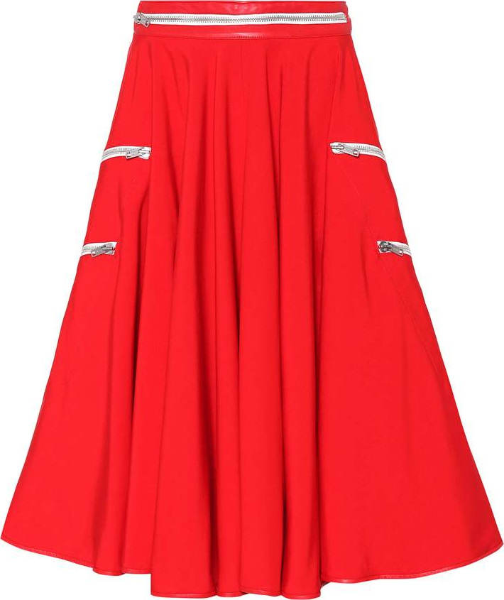 Calvin Klein 205W39NYC Cotton tent circle skirt