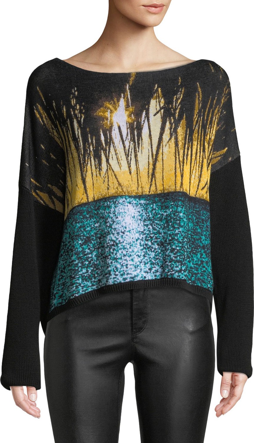 Nº21 Graphic Sweater