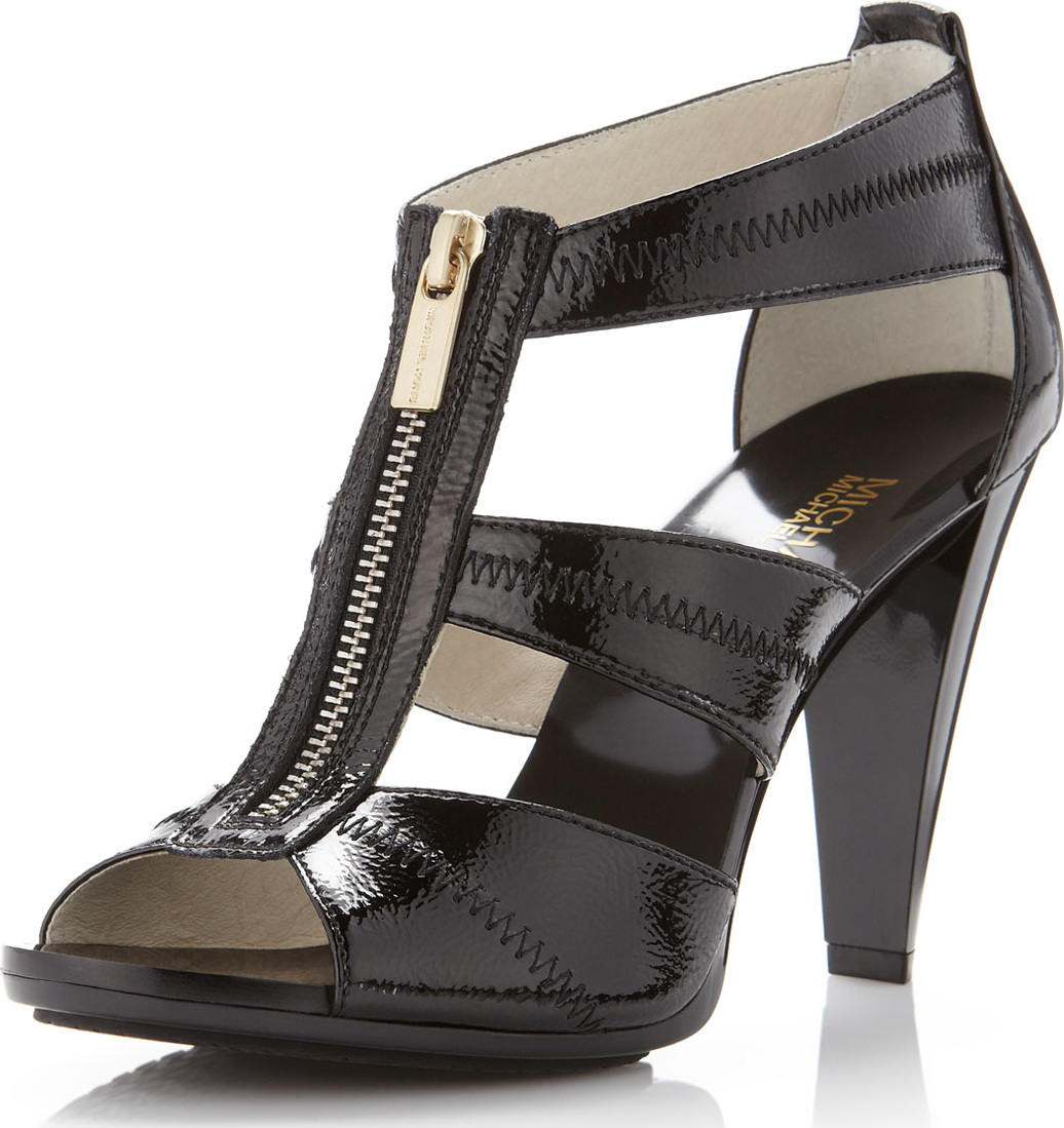 MICHAEL MICHAEL KORS Berkley Patent T-Strap Sandal