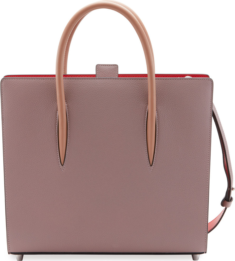 Christian Louboutin Paloma Medium Spike Leather Tote Bag
