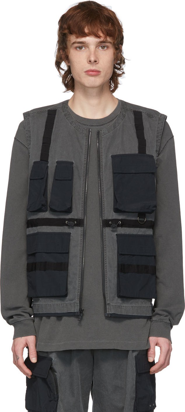 John Elliott Black Miramar Tactical Vest