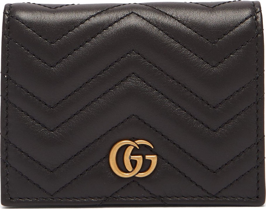 Gucci GG Marmont quilted-leather wallet