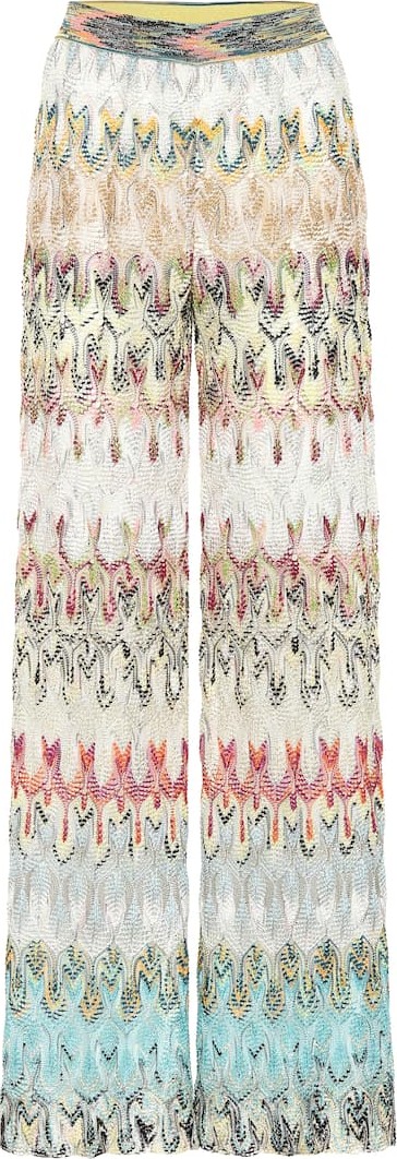 Missoni Wide-leg knit pants