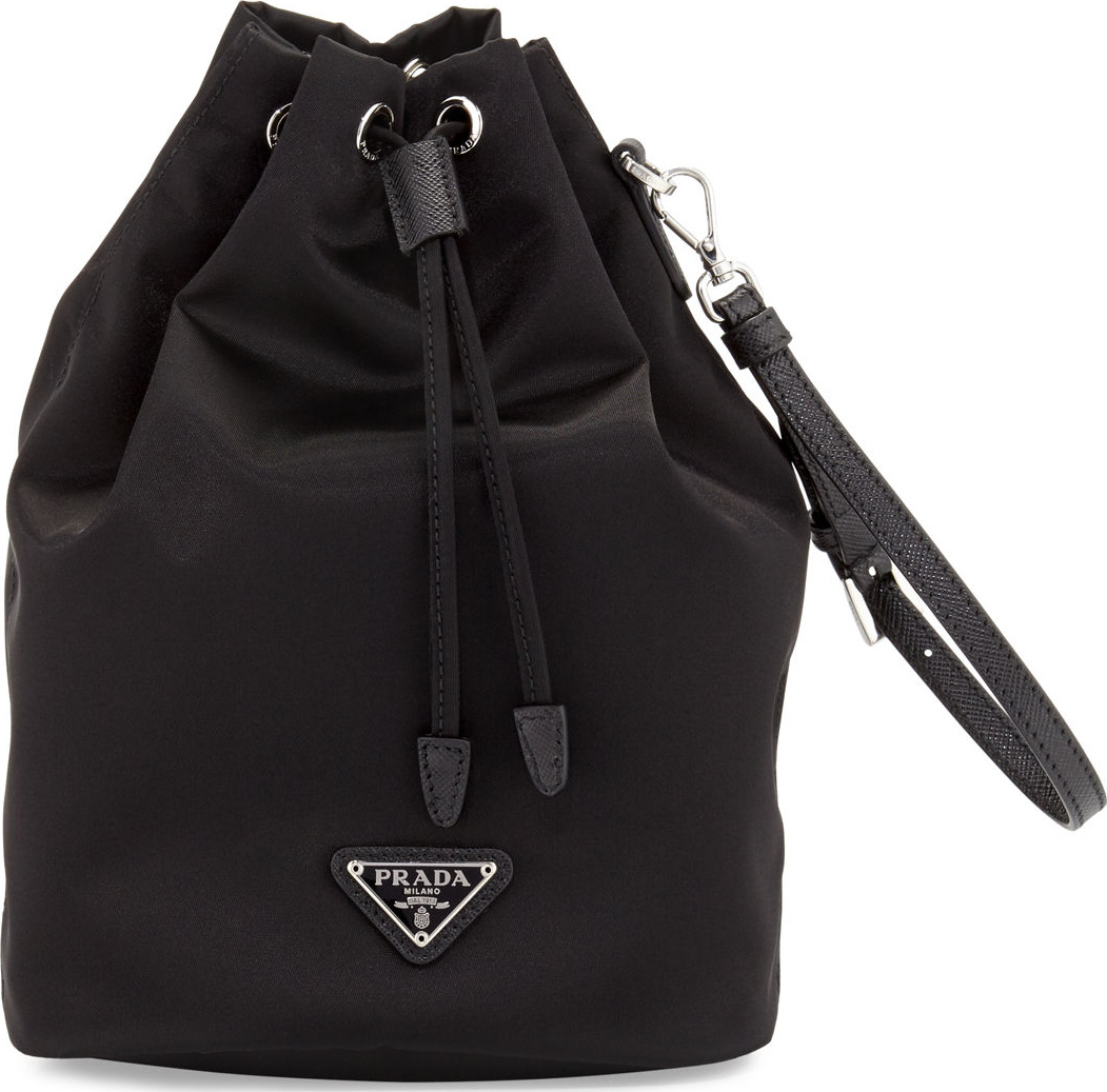Prada Tessuto Bucket Bag