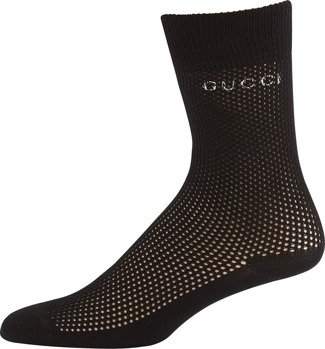 Gucci Litnetty Cotton-Blend Socks