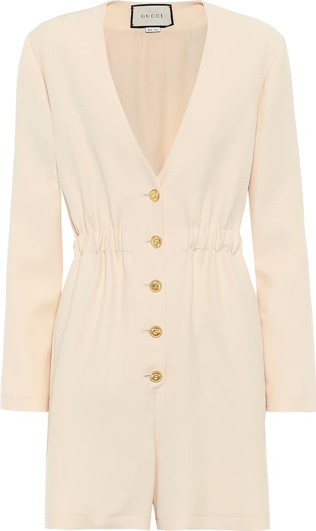 Gucci Wool and silk jumpsuit