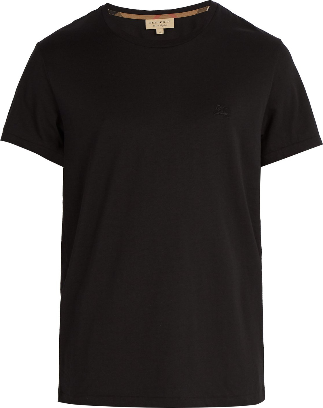 Burberry London England Logo-embroidered cotton T-shirt