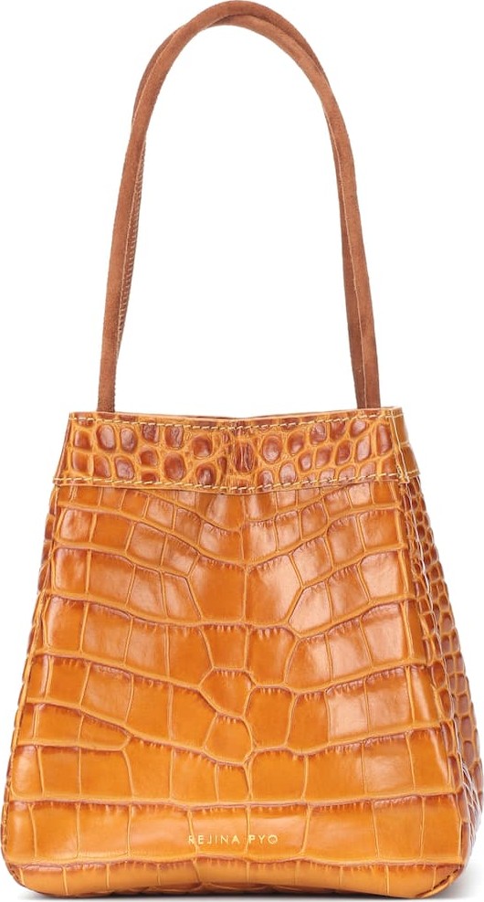 Rejina Pyo Rita embossed leather tote