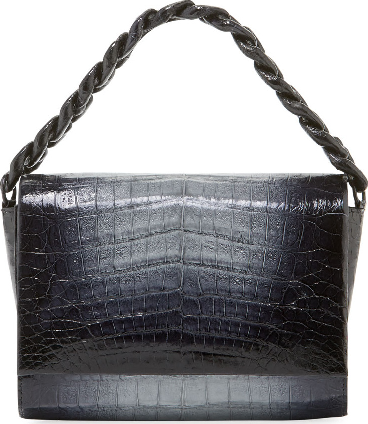 Nancy Gonzalez Carrie Ombre Crocodile Clutch Bag