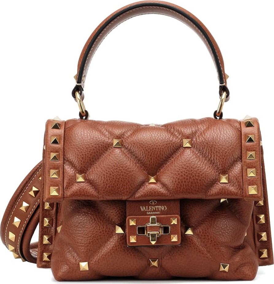 Valentino Valentino Garavani Candystud Mini leather shoulder bag