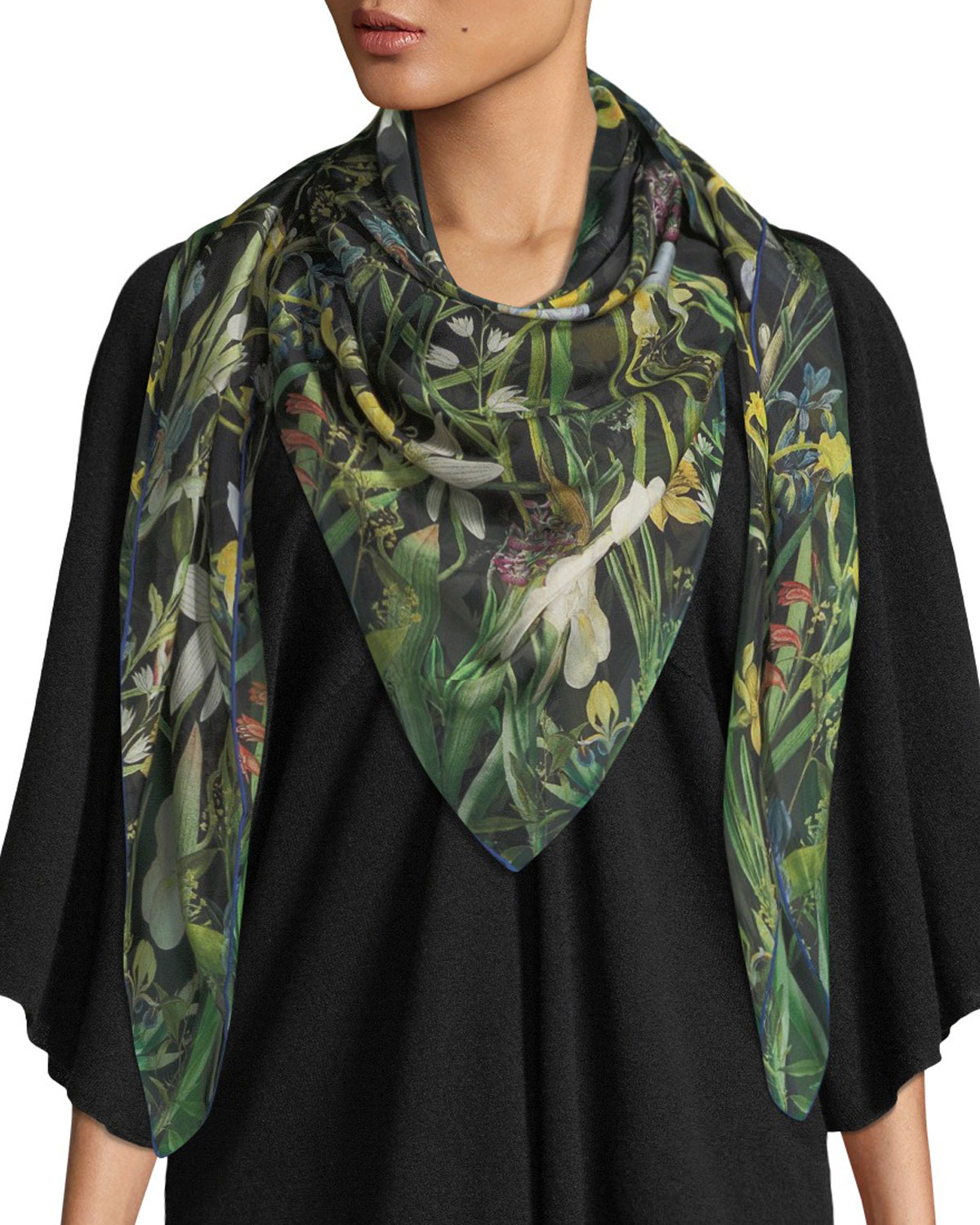St. Piece Hebe Silk Chiffon Scarf