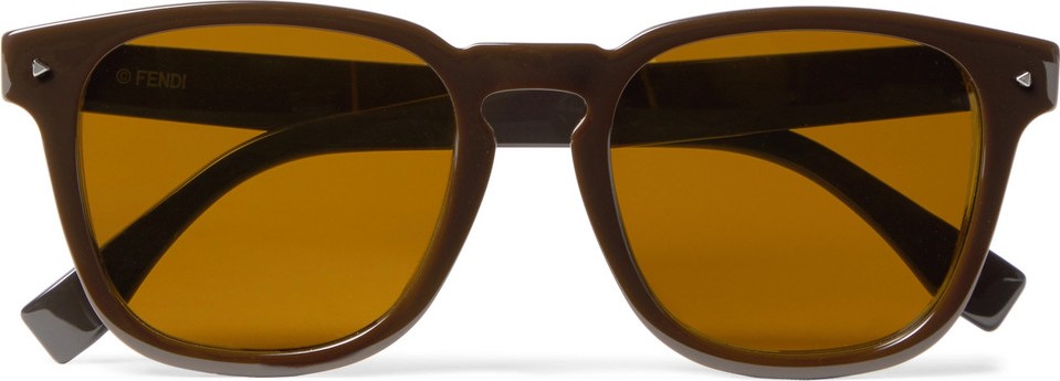 Fendi D-Frame Acetate Sunglasses