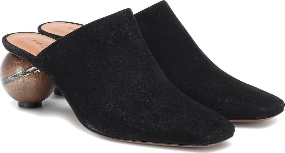 Neous Calanthe suede mules