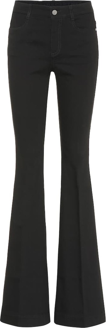 Stella McCartney High-rise bootcut jeans
