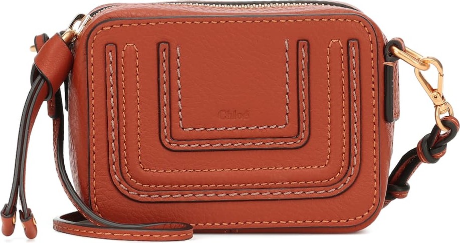 Chloe Marcie mini leather crossbody bag